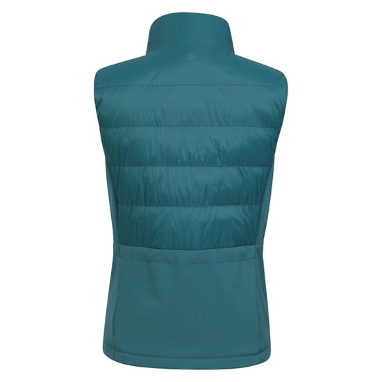 Mountain Warehouse Womens/Ladies Turbine Hybrid Gilet (Teal) - Image 2