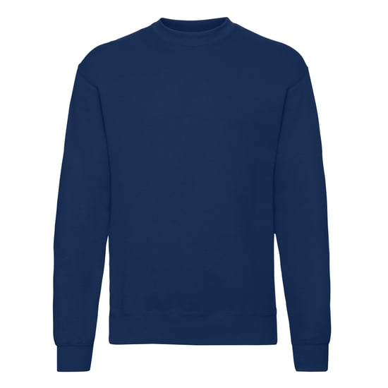 Fruit Of The Loom Mens Classic Drop Shoulder Sweatshirt (Navy) - Image 1
