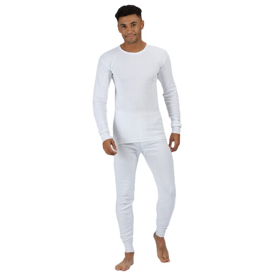 Regatta Thermal Underwear Long Sleeve Vest / Top (White)