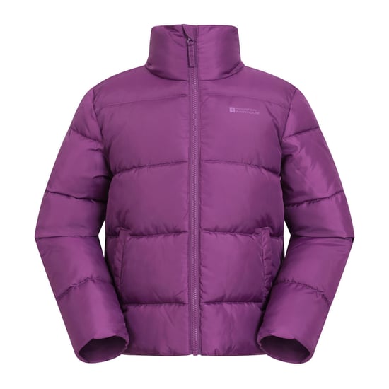 Mountain Warehouse Childrens/Kids Lottie Water Resistant Padded Jacket (Purple) - Image 1