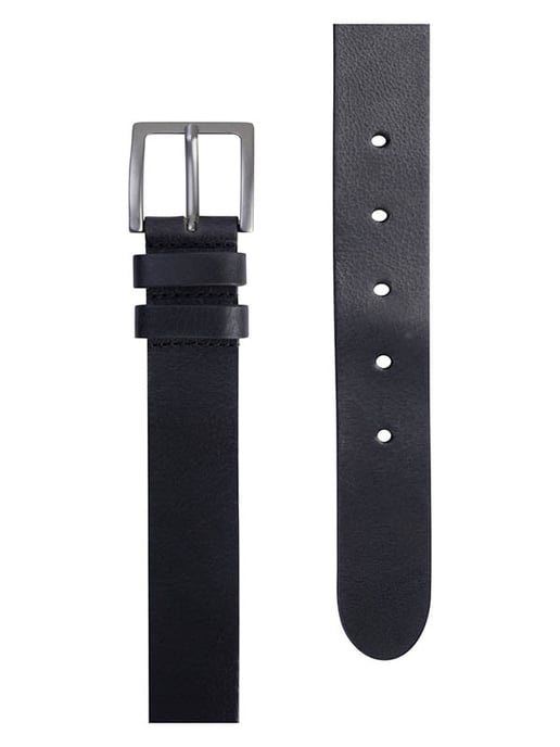 Petrol Industries - Leather belt  Men - Black