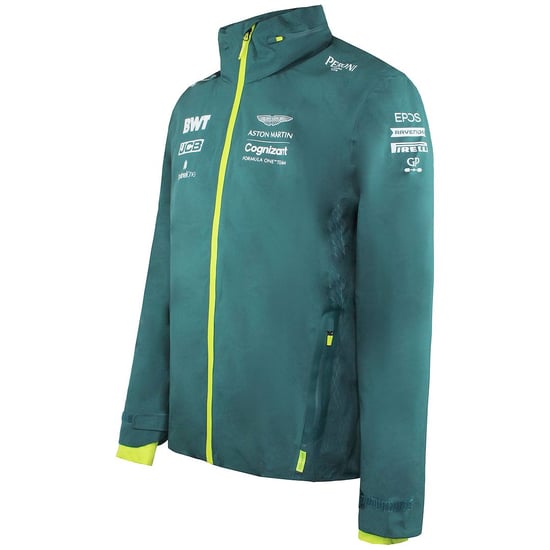 Chaqueta verde para hombre del equipo oficial Aston Martin Cognizant F1 - Image 3