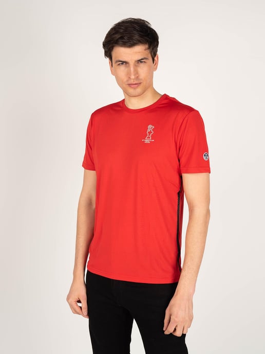 North Sails x Prada T-shirt Foehn Men's Red