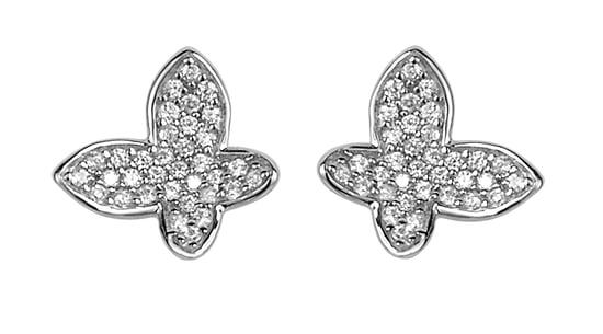Orphelia 'Jolie ' Women's 925 Sterling Silver Set: Chain-Pendant + Earrings - Silver SET-7044 - Image 2