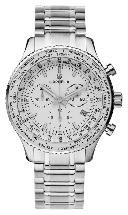 Orphelia Master Men's Silver Watch OR82702 - Image 1