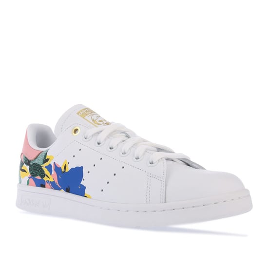 Adidas Stan Smith Lace-up White Smooth Leather Womens Entrenadores FW2522 - Image 3