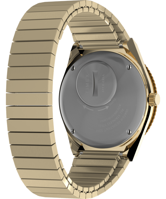 Timex Q Diver Inspiration Women's Gold Watch TW2V92500 - Image 4