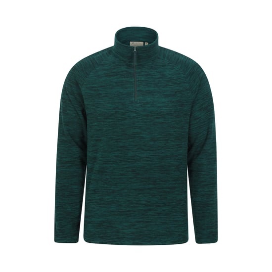 Mountain Warehouse Mens Snowdon II Fleece Top (Dark Green) - Image 1