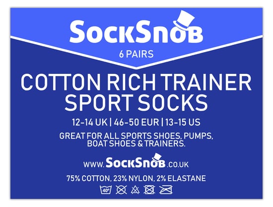 SOCK SNOB - Lote de 6 calcetines de algodón de corte bajo para hombre - Grises - Image 2