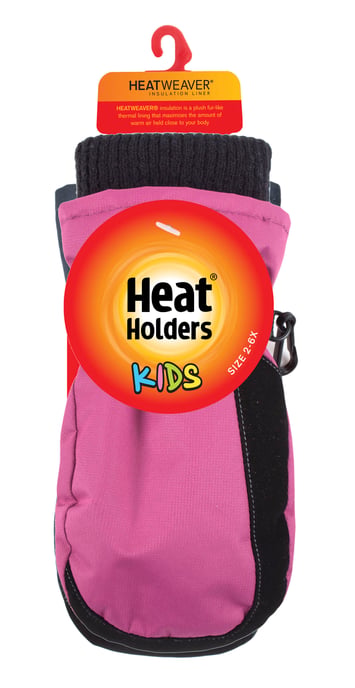 Guantes Térmicos de Esquí para Niños y Niñas - Rosa - Image 2