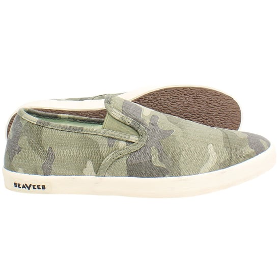 Seavees Baja Saltwash Zapatillas Verdes para Mujer - Image 4