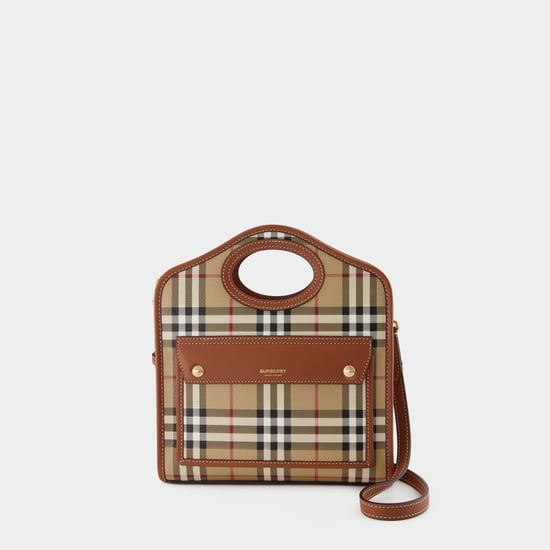Mini Pocket - Burberry - Lona - Marrón - Image 5