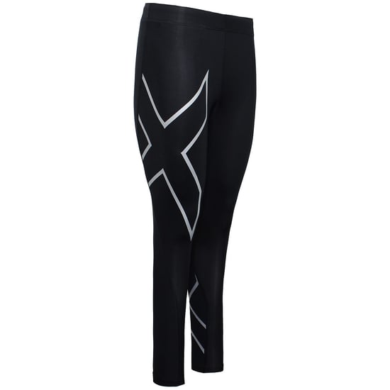2XU Core Compression Womens Black/Plates Terceras - Image 2