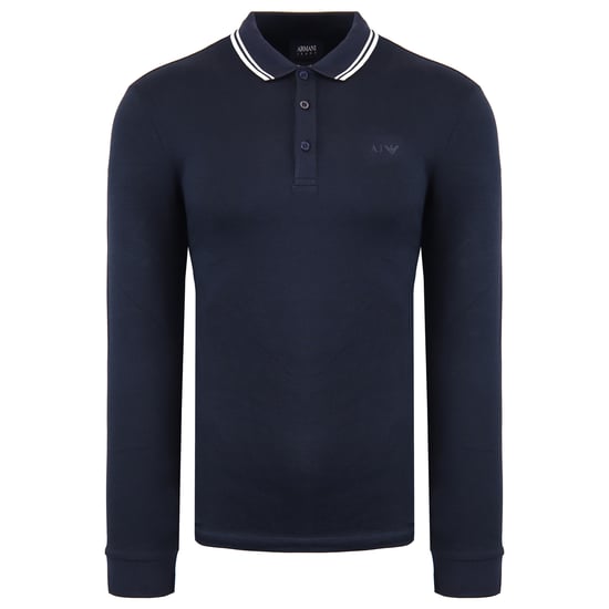 Armani Jeans Mens Navy Polo Shirt