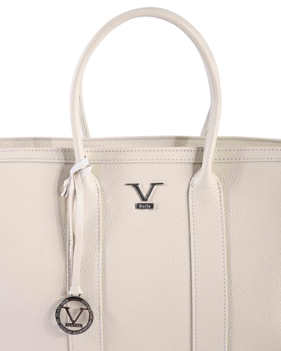 V Italia Bolso de Mano para Mujeres CA1030 Dollaro Beige - Image 2