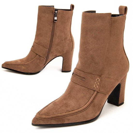 Montevita Heel Ankle Boot Caria In Brown