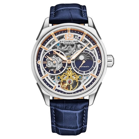 Vanguard 1019 Dual Time Automatic Skeleton