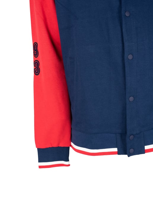 Fila Chaqueta Zurow del hombre rojo, azul oscuro - Image 6