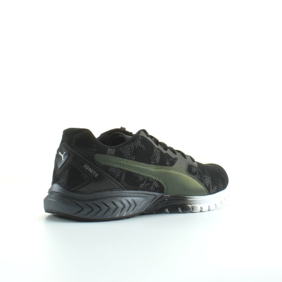 Puma Ignite Dual Swan Black Textile Womens Lace Up Trainers 189489 01
