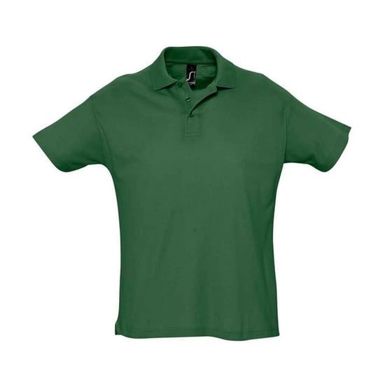 SOLS Mens Summer II Polo Shirt (Golf Green) - Image 1