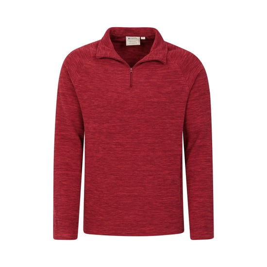 Mountain Warehouse Mens Snowdon II Fleece Top (Dark Red)