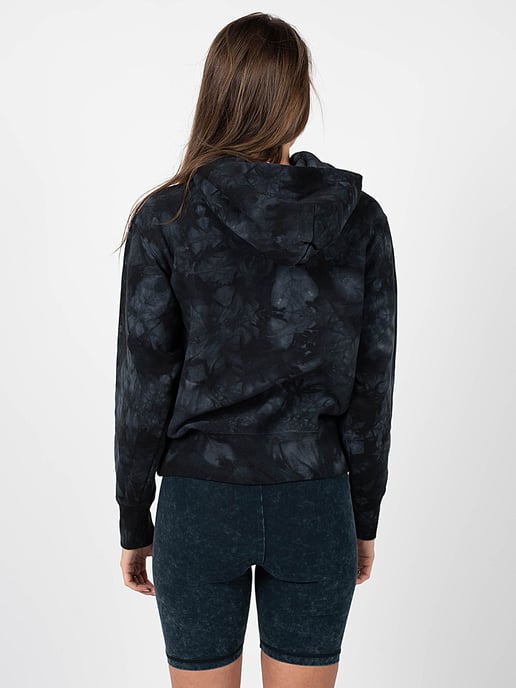 Champion Sweatshirt Tie-Die Woman's Black
