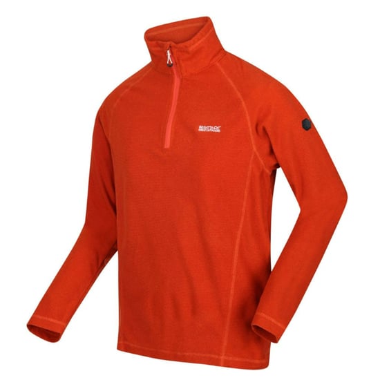 Regatta Great Outdoors Mens Montes Funnel Neck Fleece Jumper (Rusty Orange) - Image 1