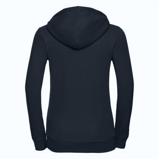 Russell Ladies Premium Authentic Zipped Hoodie (3-Layer Fabric) (French Navy) - Image 2