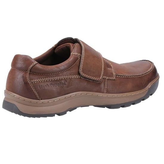 Hush Puppies Mens Casper Leather Shoes (Brown) - Image 2