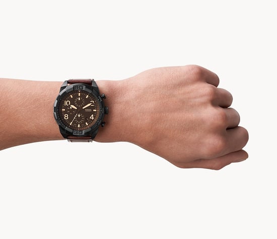 Fossil Bronson Men's Brown Watch FS5875 - Image 3