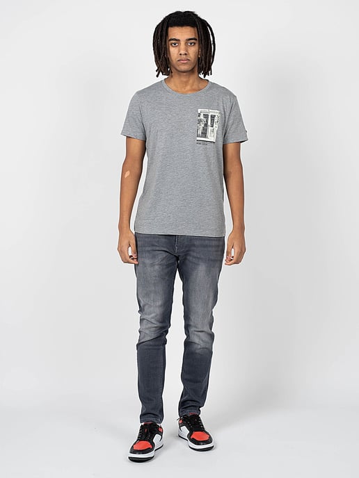 Camiseta Pepe Jeans Tide Hombre Gris - Image 1