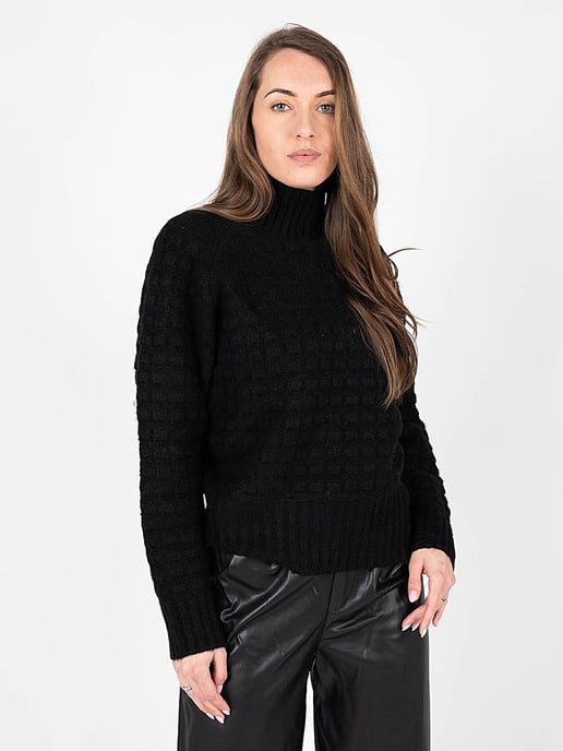 Silvian Heach Suéter de mujer negro - Image 3