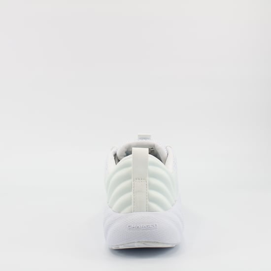 Under Armour Charged Will White Textile Mens Lace Up Trainers 3022038 101