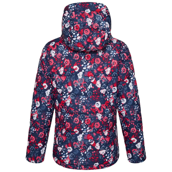 Dare 2B Girls Verdict Floral Waterproof Ski Jacket (Virtual Pink)