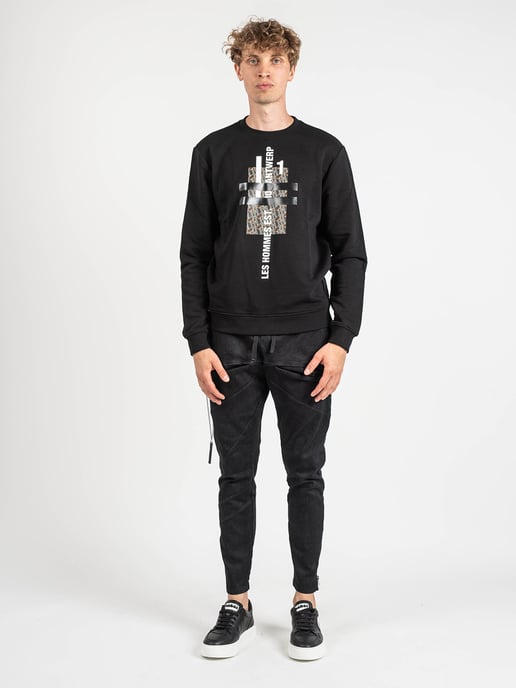 Les Hommes Sweatshirt Men's Black