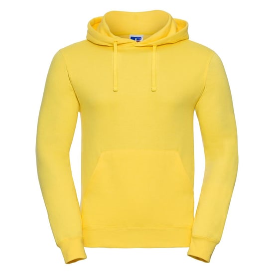 Russell Colour Mens Hooded Sweatshirt / Hoodie (Yellow) - Image 1