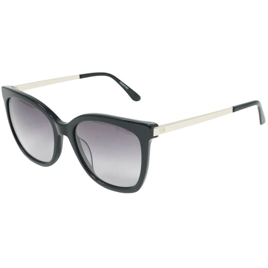 Gafas de sol negras con lentes degradados grises de Calvin Klein - Image 2
