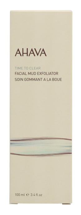 Ahava Time To Clear Facial Mud Exfoliator 100ml - Image 2