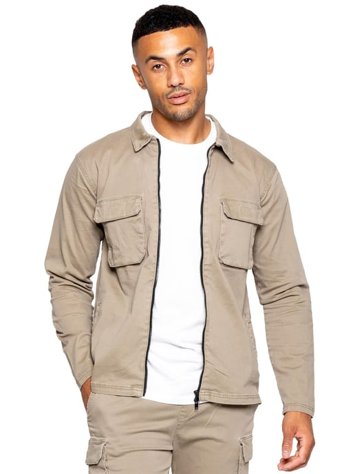 Enzo | Chaqueta Cargo Overshirt para hombre - Image 1