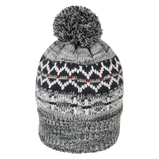 Mountain Warehouse Mens Fair Isle Thinsulate Beanie (Navy) - Image 2