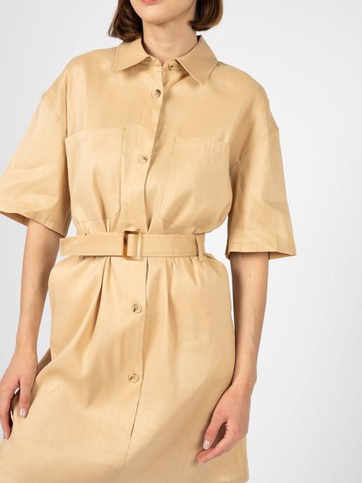 Silvian Heach Dress Woman's Beige