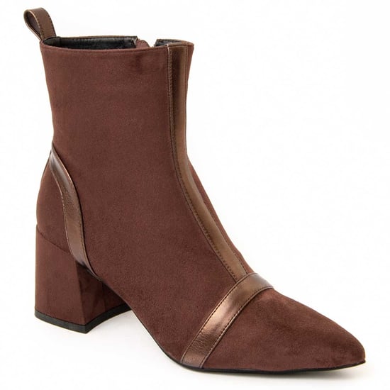 Montevita Heel Ankle Boot Cella In Brown