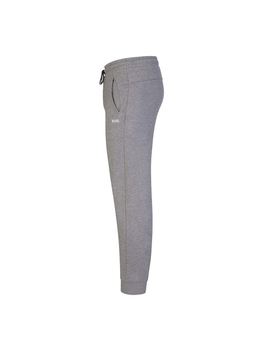 BOSS Hadiko Contrast Logo Sustainable Terry Joggers - Grey