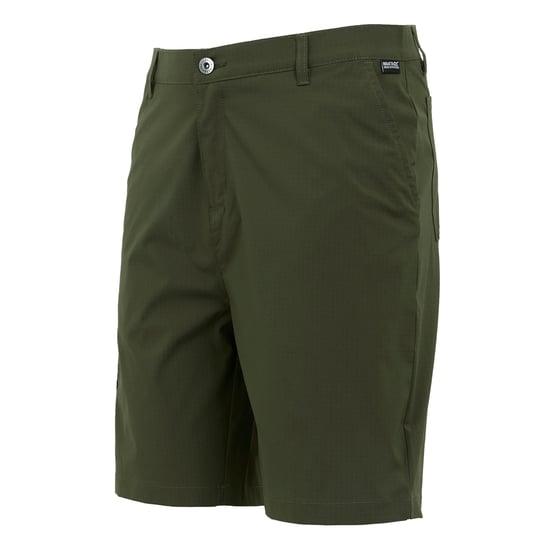 Regatta Mens Dalry Multi Pocket Shorts (Dark Khaki) - Image 3