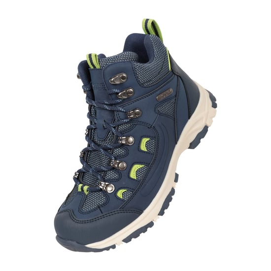 Mountain Warehouse Childrens/Kids Adventurer Waterproof Walking Boots (Blue) - Image 1