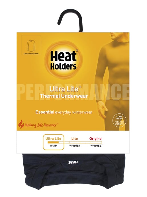 Heat Holders - Top Térmico de Manga Larga para Hombre | Forro Polar | Capa Base - Cálido - Ultra Lite - Image 2