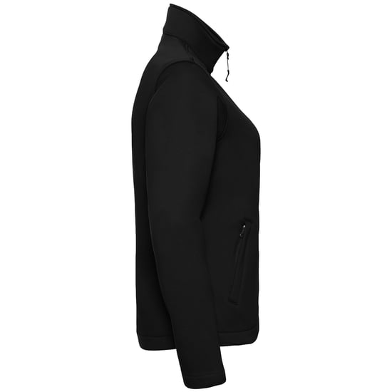 Russell Womens/Ladies Smart Soft Shell Jacket (Black) - Image 3