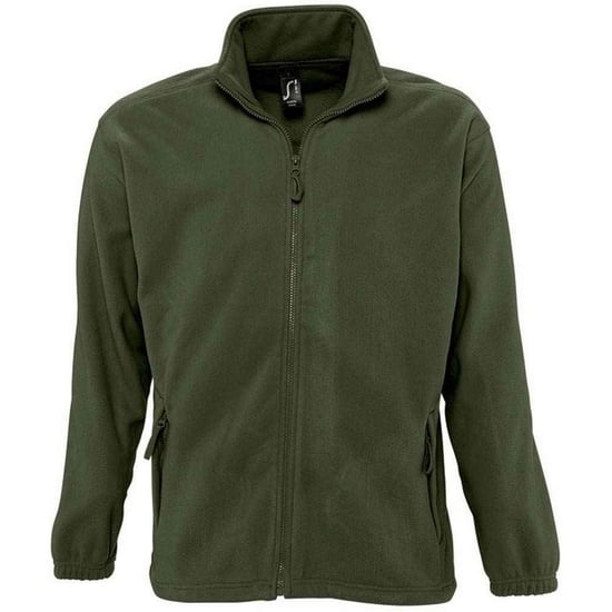SOLS Unisex Adult North Fleece Jacket (Army) - Image 1