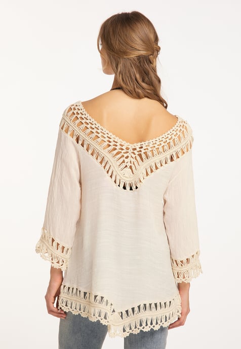IZIA tunic with crochet part mahisha - Image 3