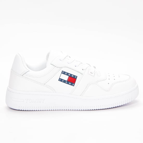 Zapatillas Tommy Jeans Retro Basket Blanca - Image 4